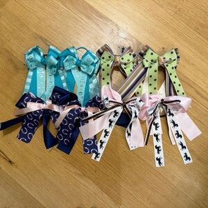 Equestrian Show Bows (4 pairs)